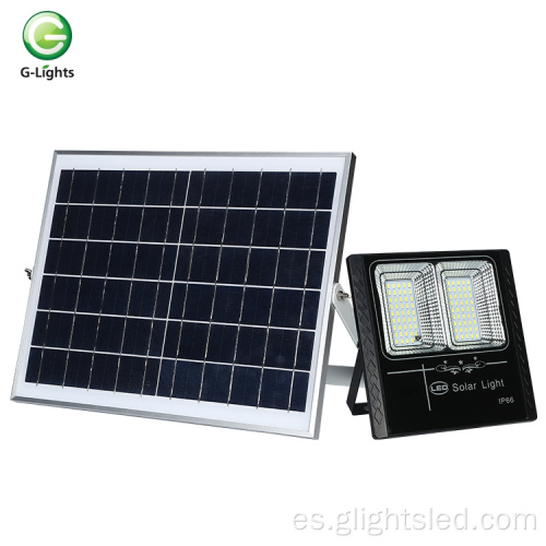 ABS impermeable 50w 200w 300w led lámpara de inundación solar